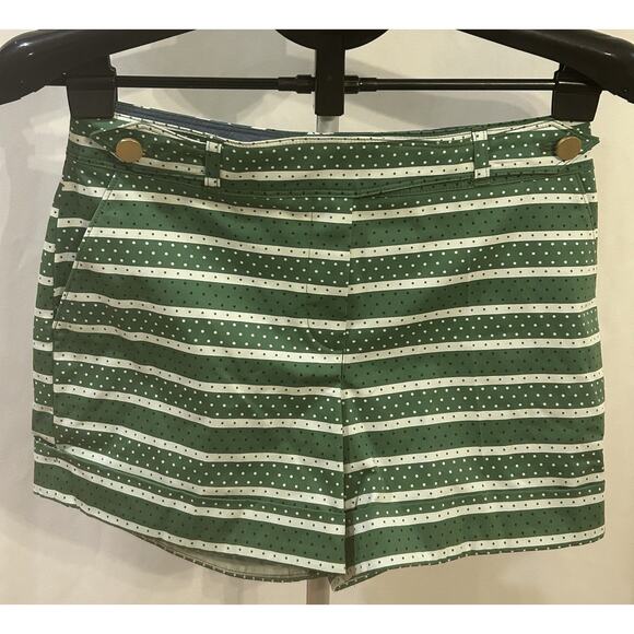 Anthropologie Pants - NWT Anthropologie Meadow Rue Stripped Polka Dot Shorts size 0